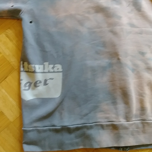 Onitsuka Tiger Vintagr tiedye zip up hoodie jacket sweater unisex - Picture 7 of 12